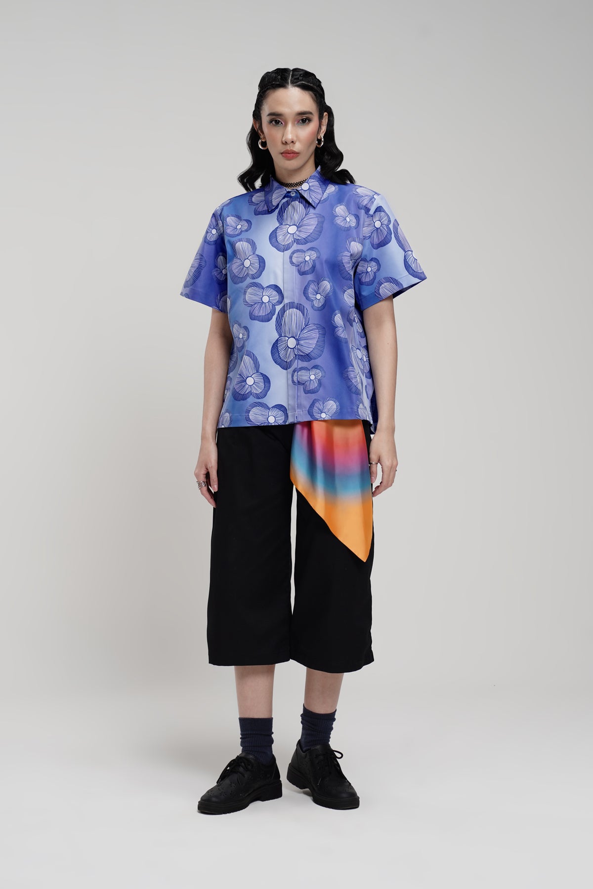 Milly Basic Shirt - Blue