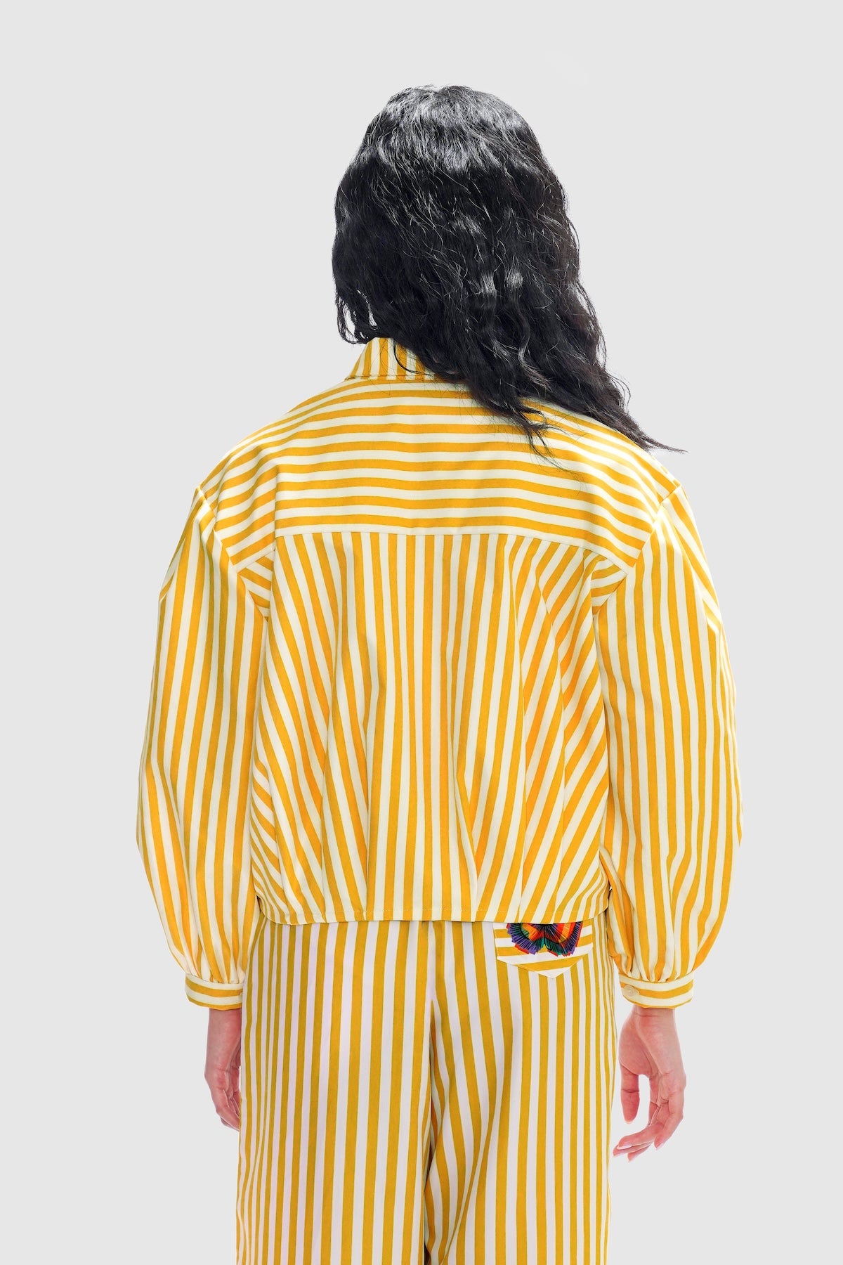 Mimosa Boxy Shirt - Goldenrod