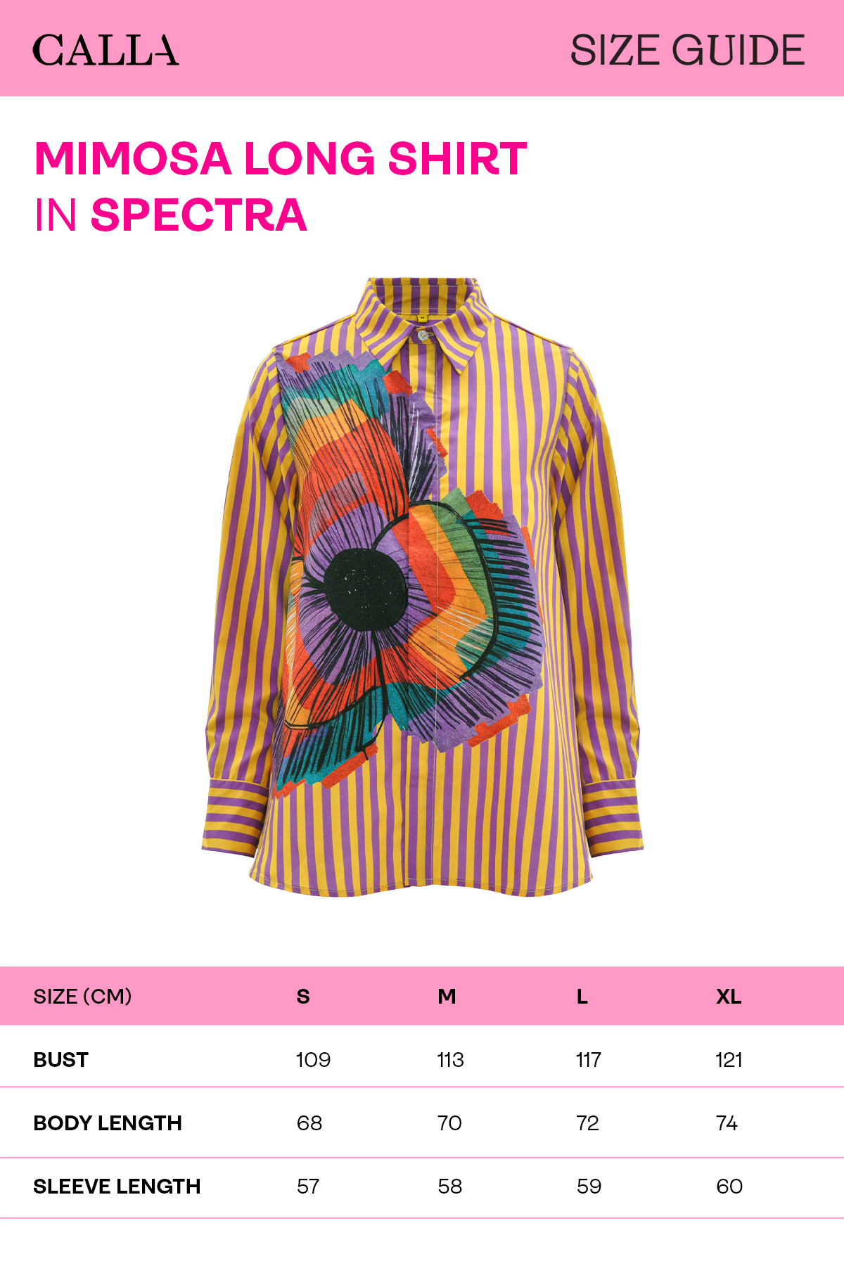 Mimosa Long Shirt - Spectra