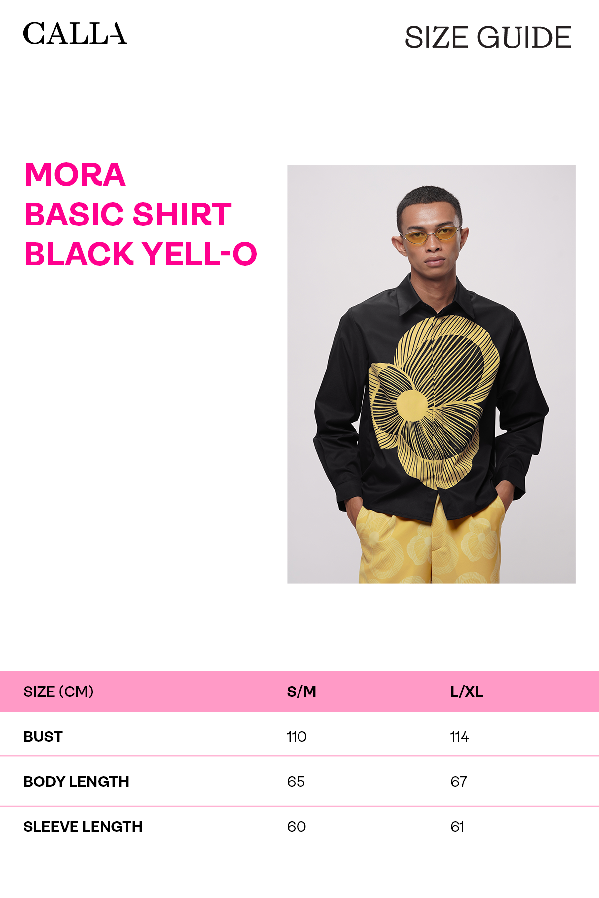 Mora Basic Shirt - Black Yell-o