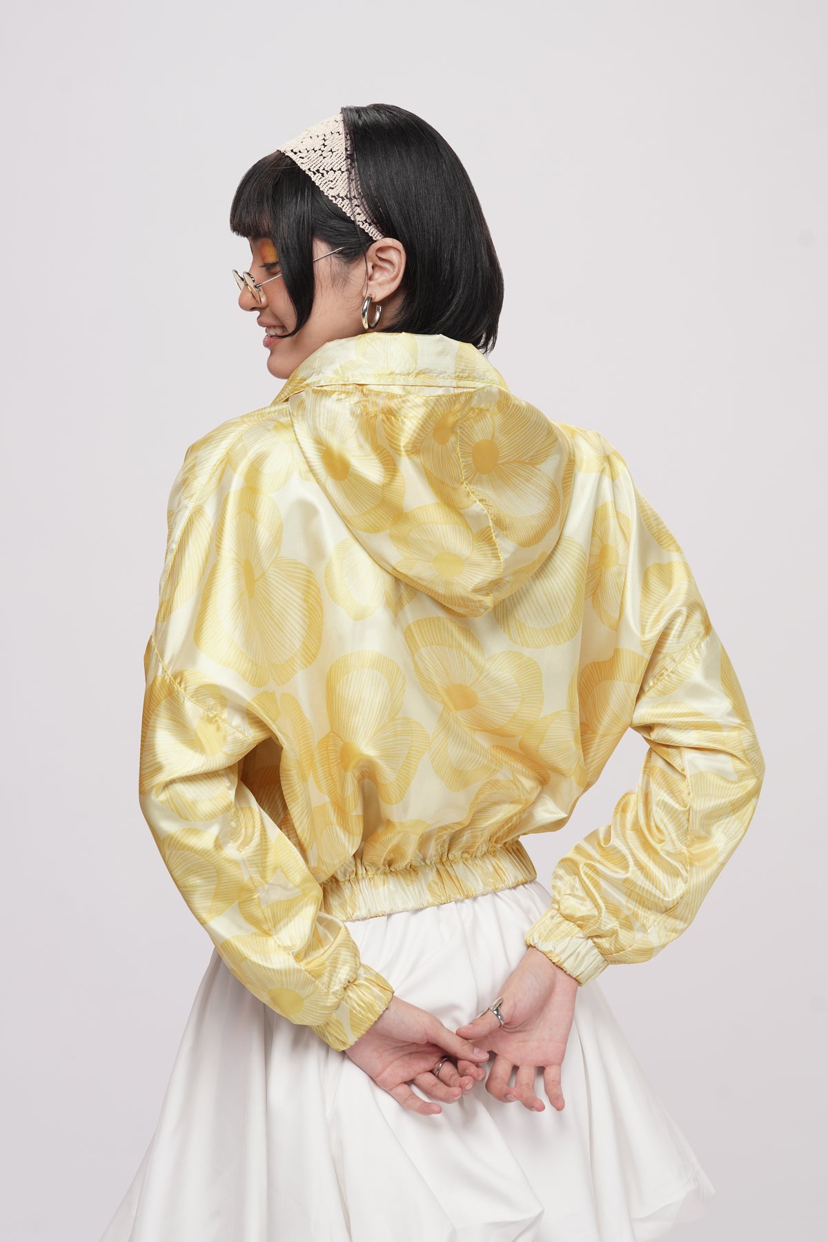 Mora Crop Jacket - Yell-o