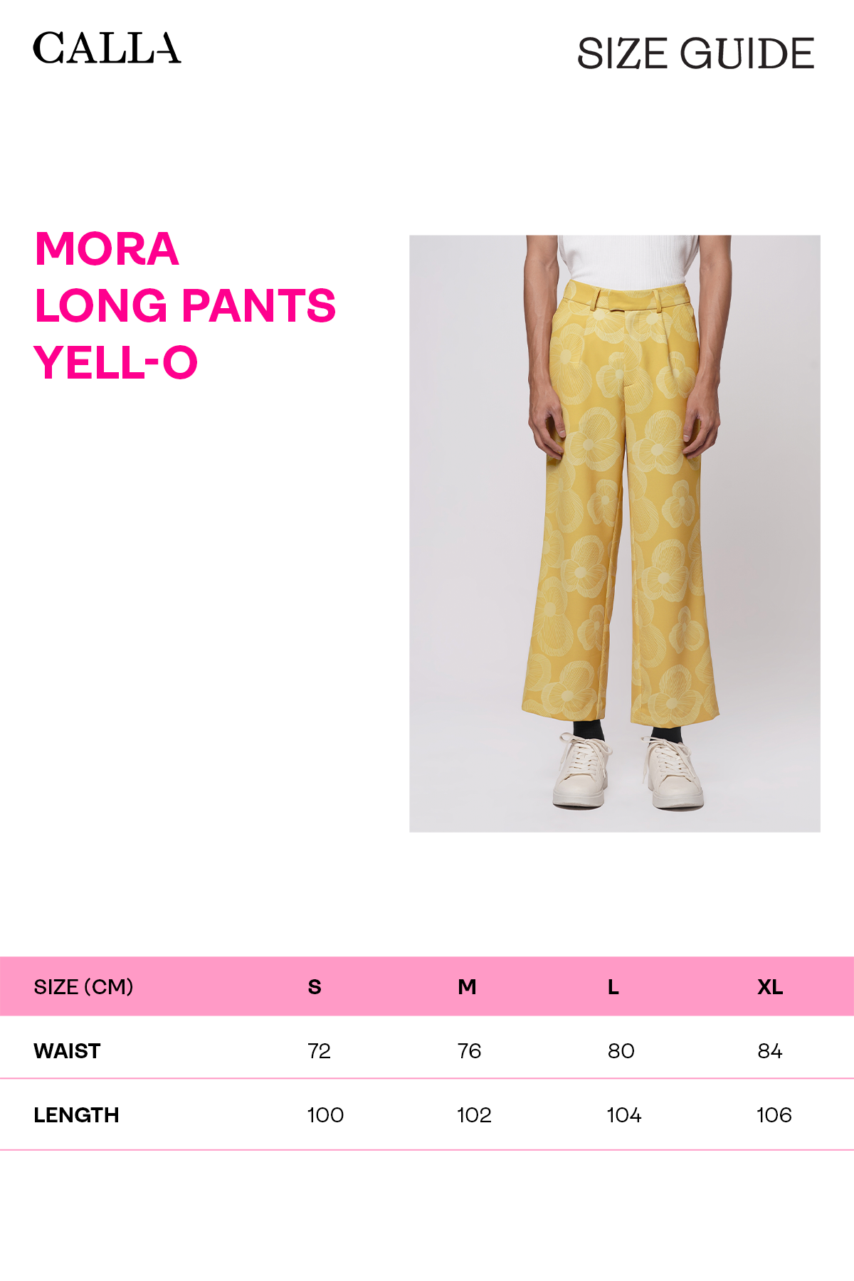 Mora Long Pants - Yell-o