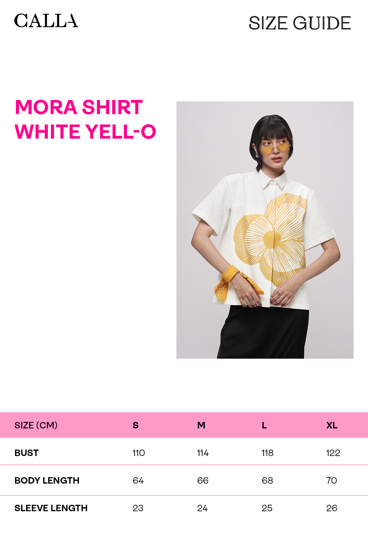Mora Shirt - White Yell-o