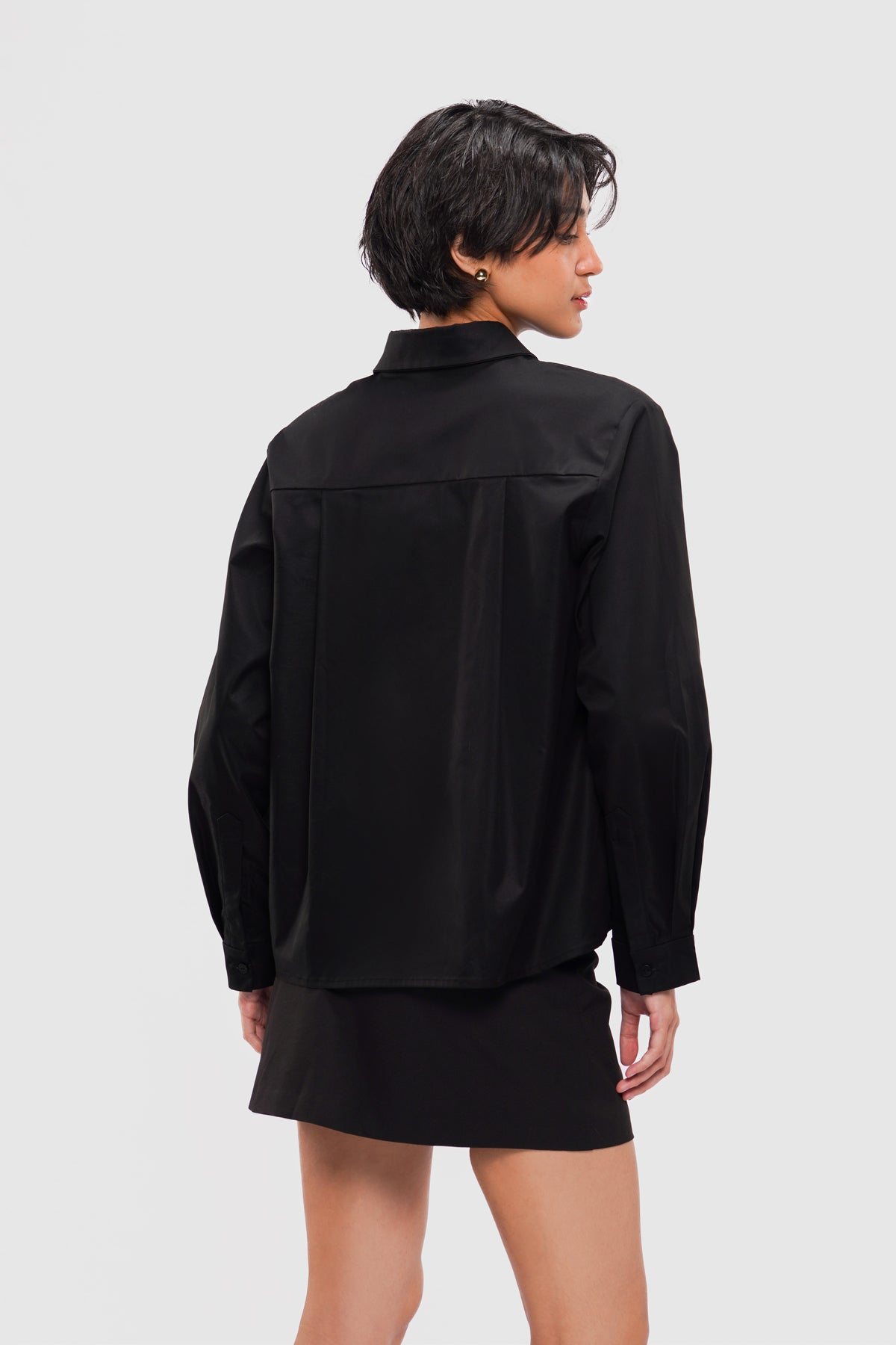 Mora Basic Shirt - Black Yell-o