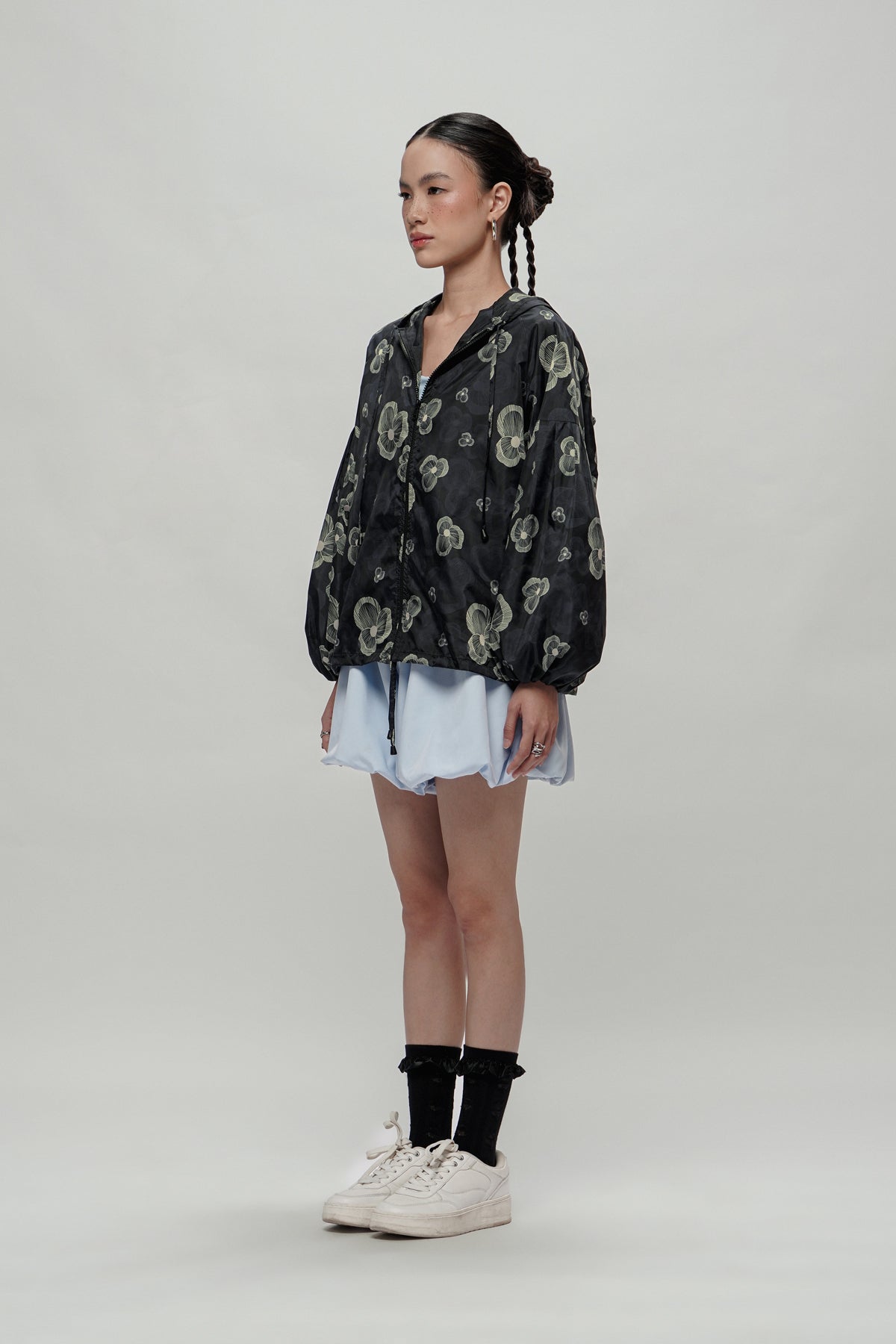 Naomi Hooded Jacket - Phantom