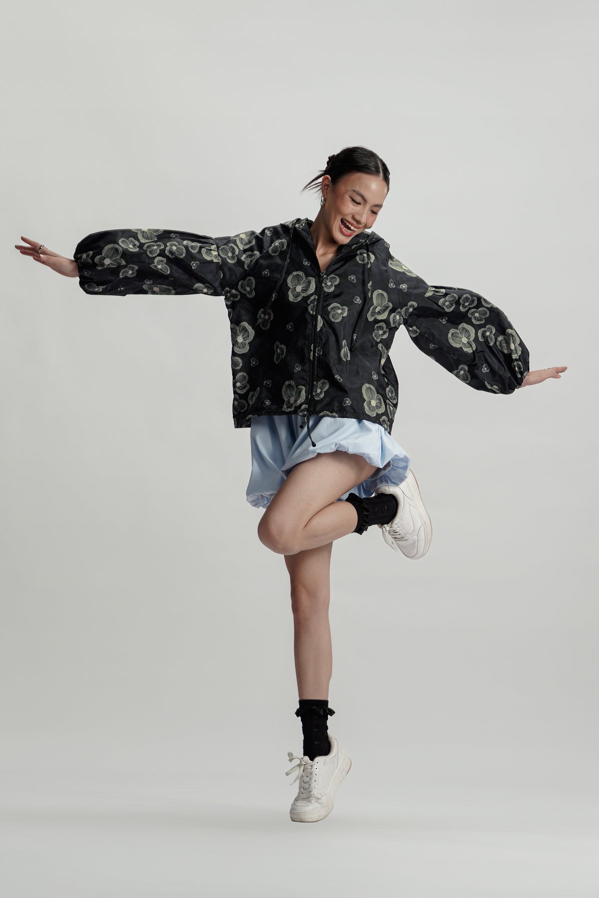 Naomi Hooded Jacket - Phantom