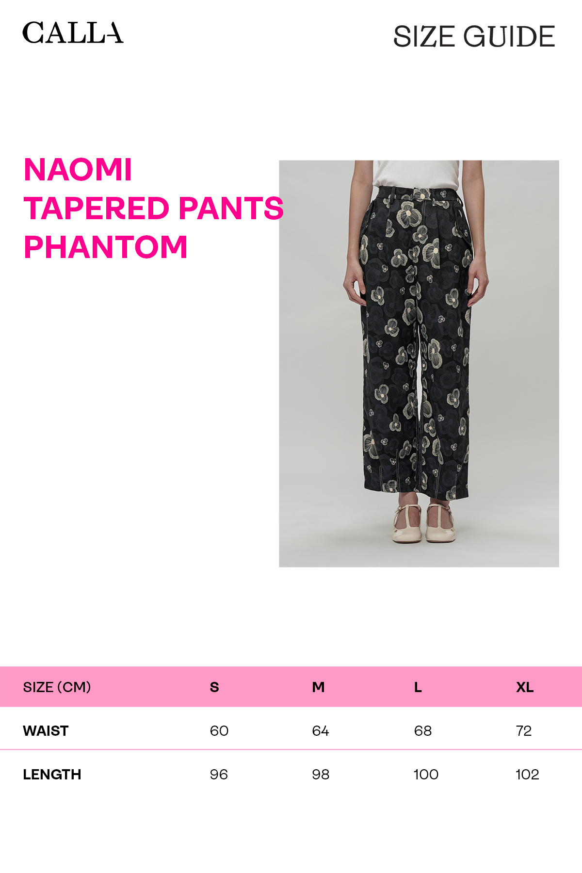 Naomi Tapered Pants - Phantom