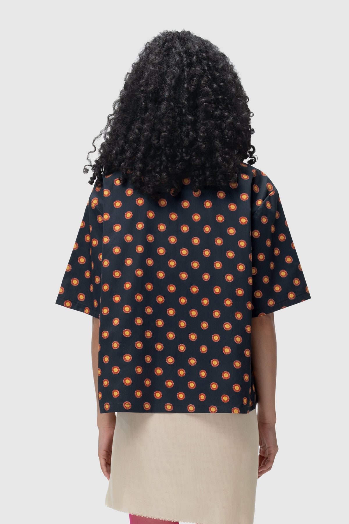 Noctra Bowling Shirt - Flames