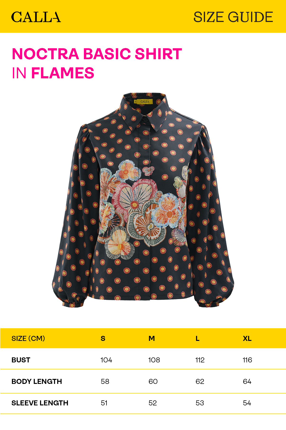 Noctra Basic Shirt - Flames