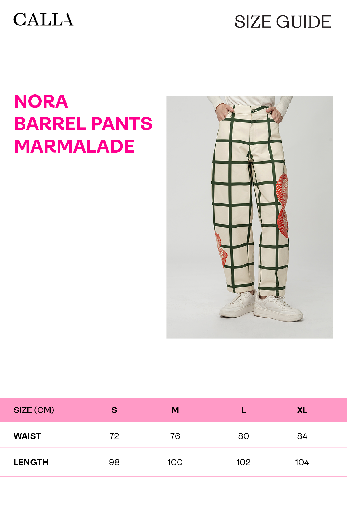 Nora Barrel Pants - Marmalade