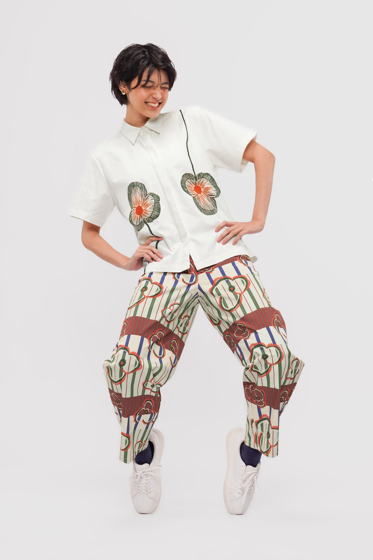Nora Short Shirt - Marmalade
