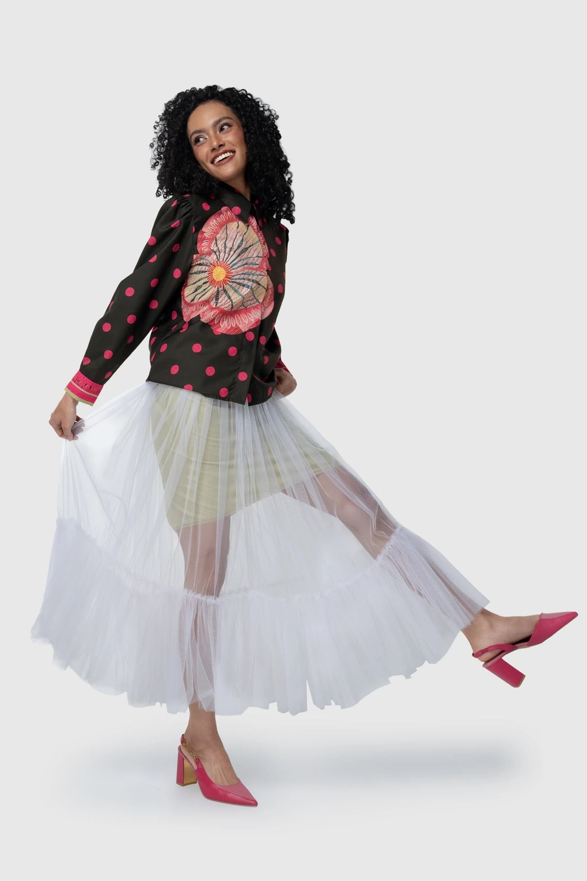 Nyx Shirt - Pink Glo