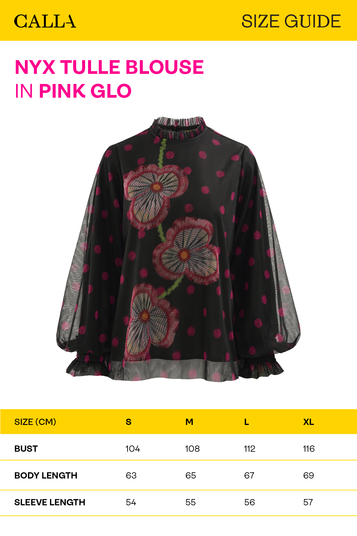 Nyx Tulle Blouse - Pink Glo