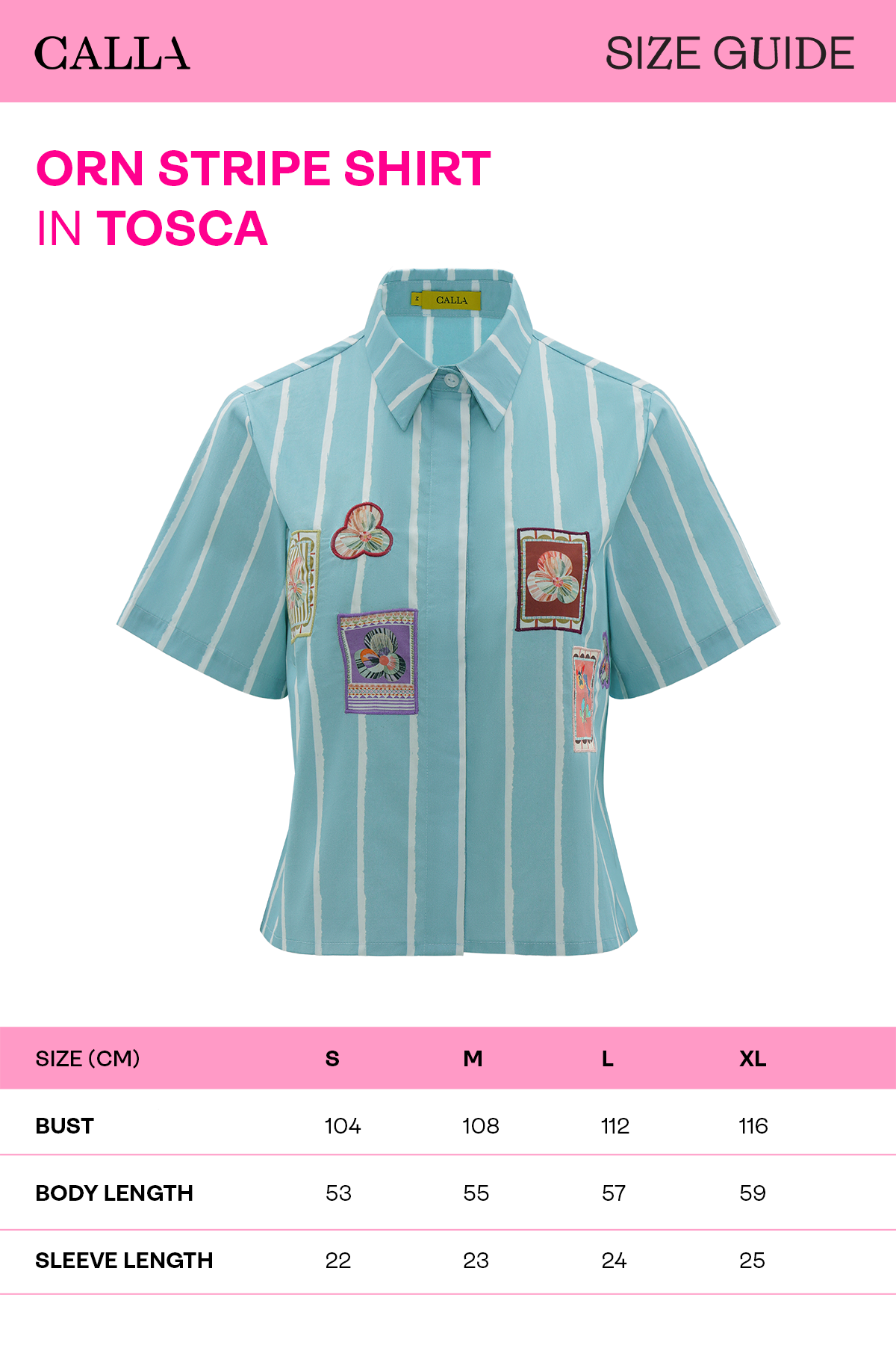 Orn Stripe Shirt - Tosca