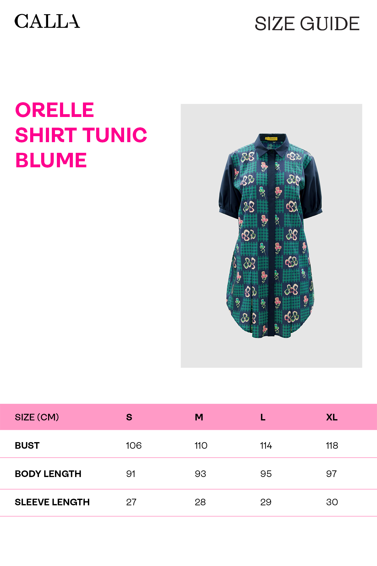 Orelle Shirt Tunic - Blume