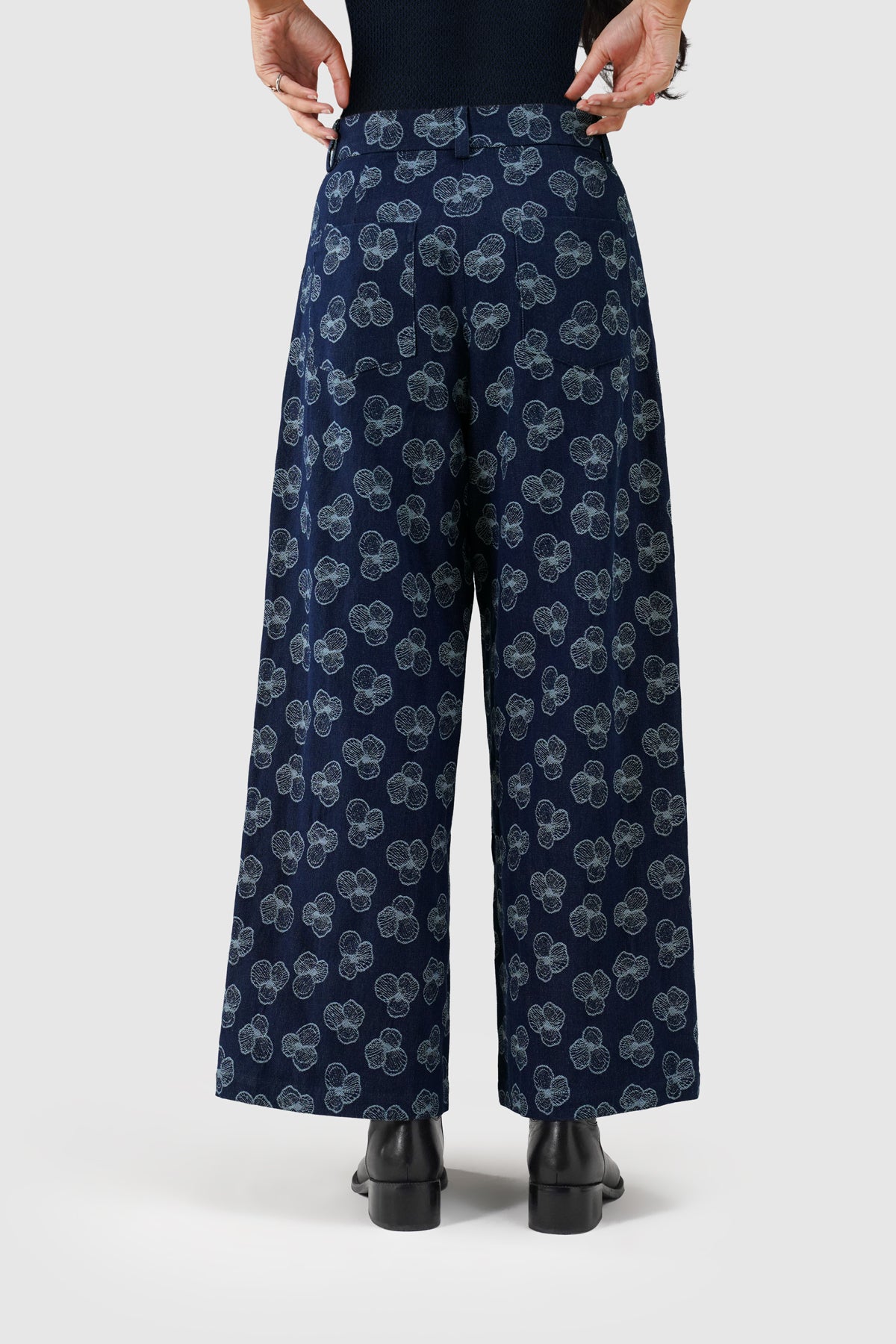 Paula Long Pants - Indigo