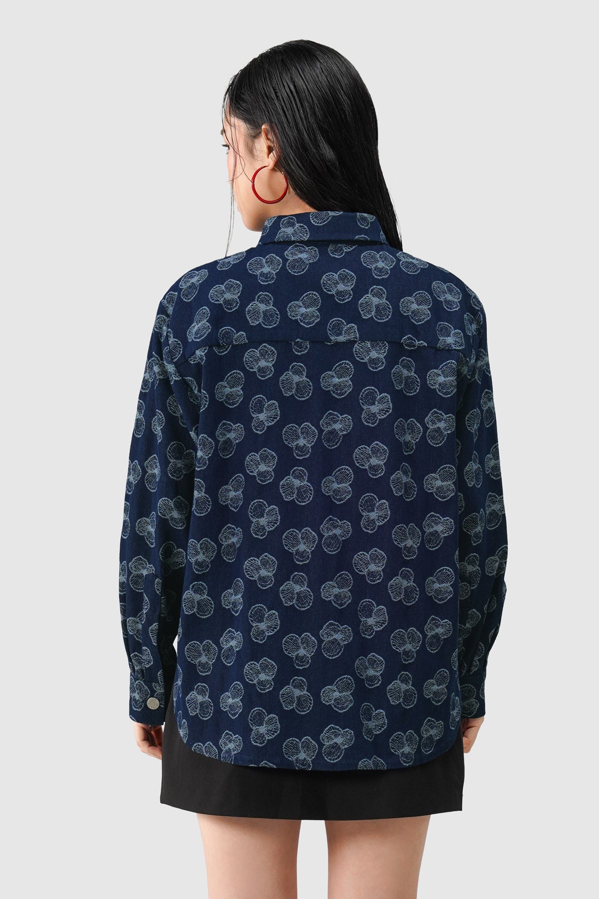 Paula Long Shirt - Indigo