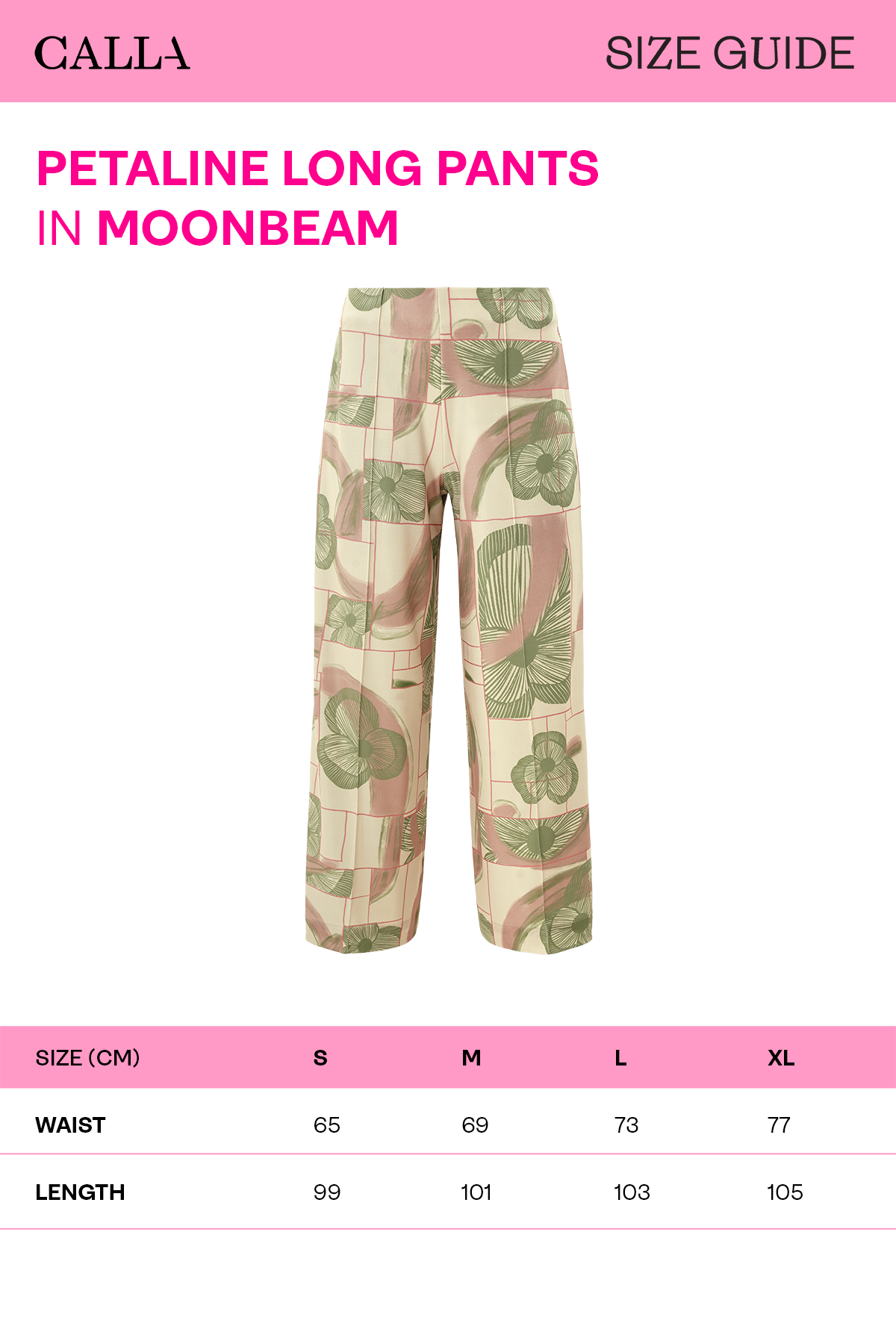 Petaline Long Pants - Moonbeam