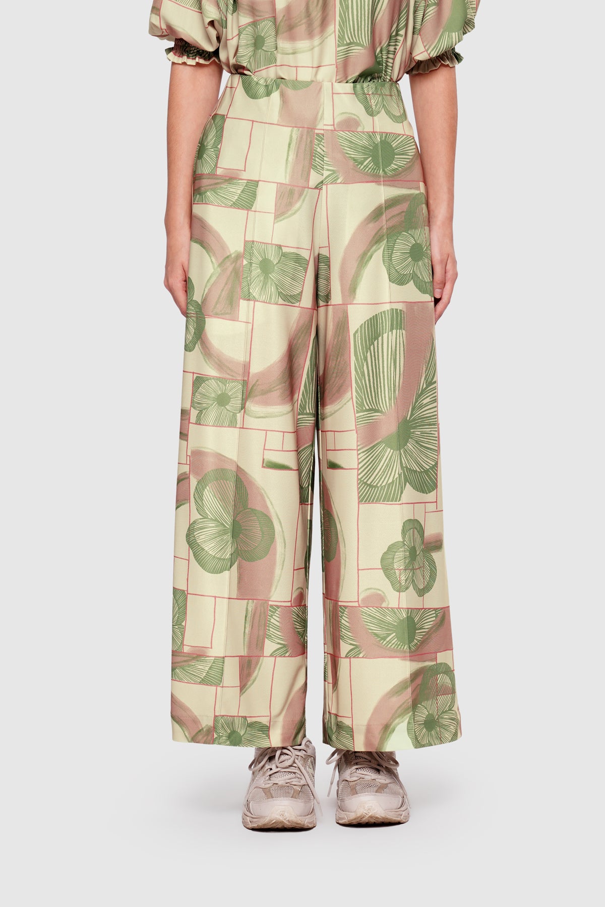 Petaline Long Pants - Moonbeam