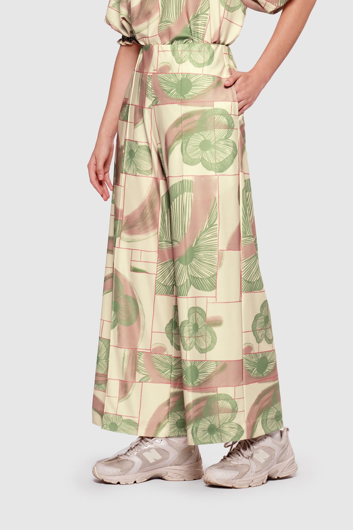 Petaline Long Pants - Moonbeam