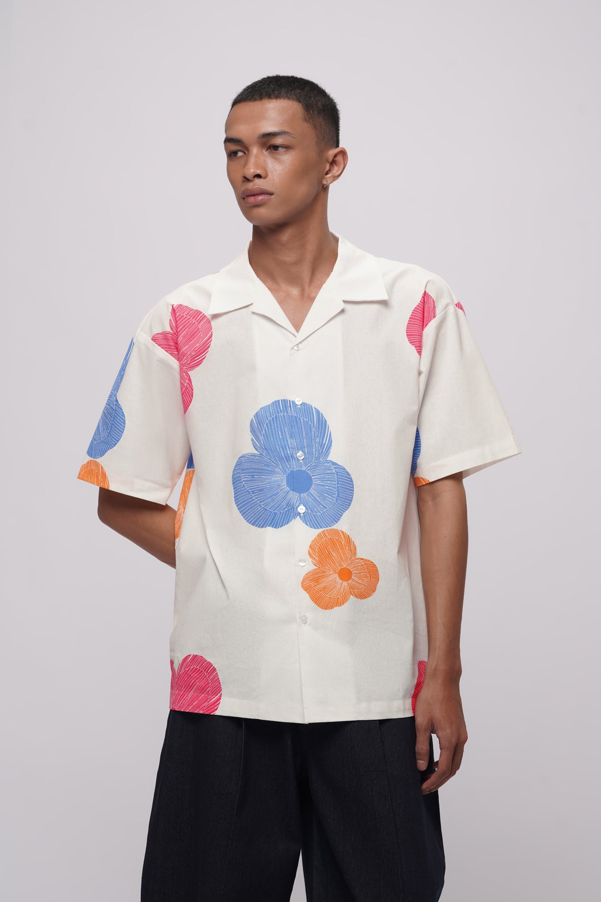 Rhea Cotton Shirt - Brighton