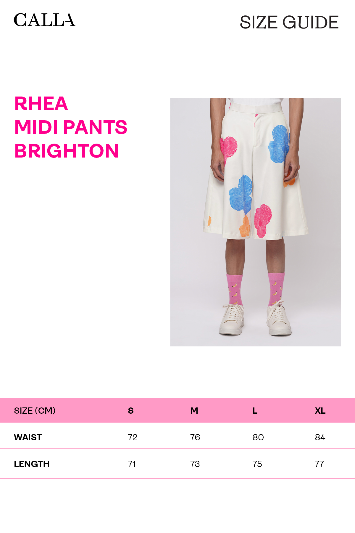 Rhea Midi Pants - Brighton