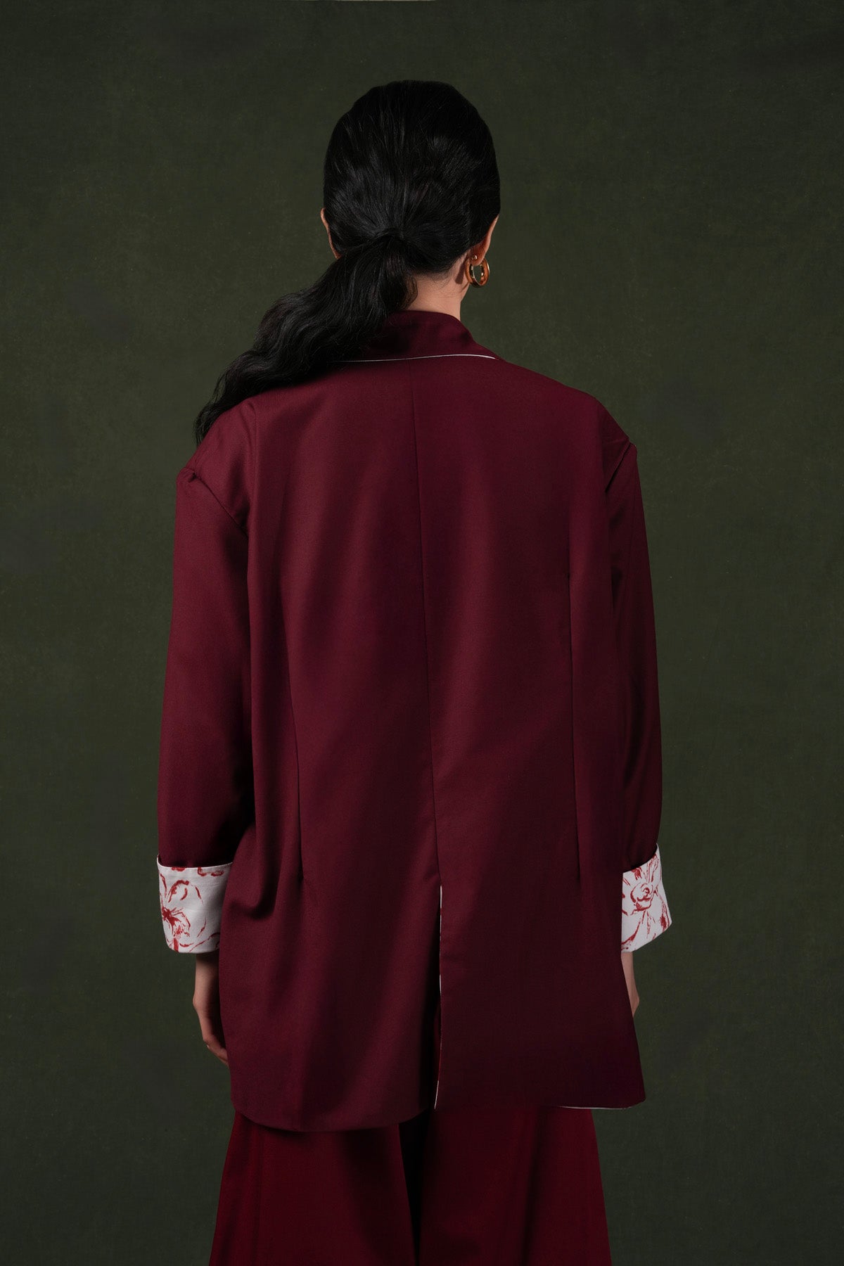 Rosansy Reversible Blazer - Blush