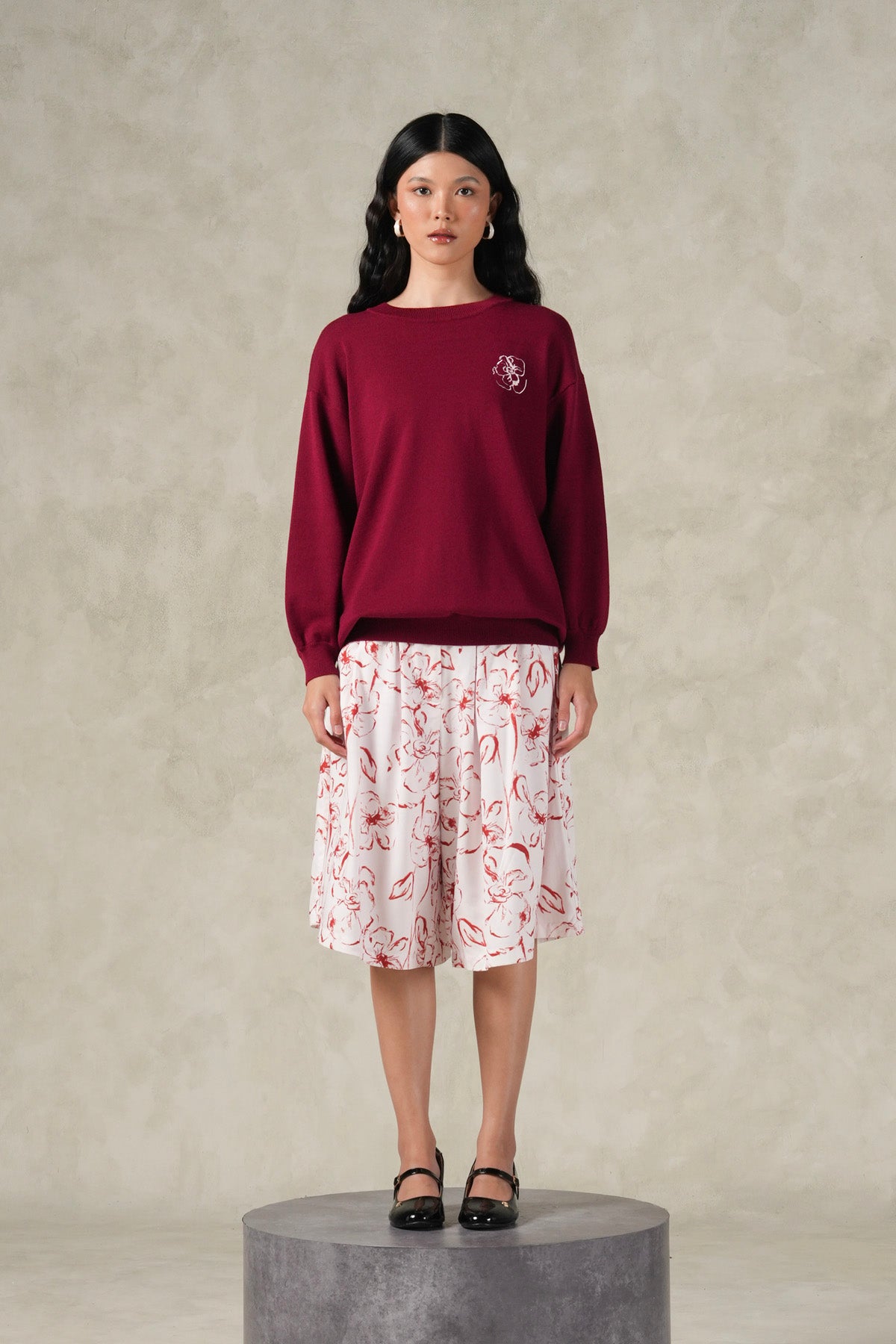 Rosansy Sweatshirt - Blush