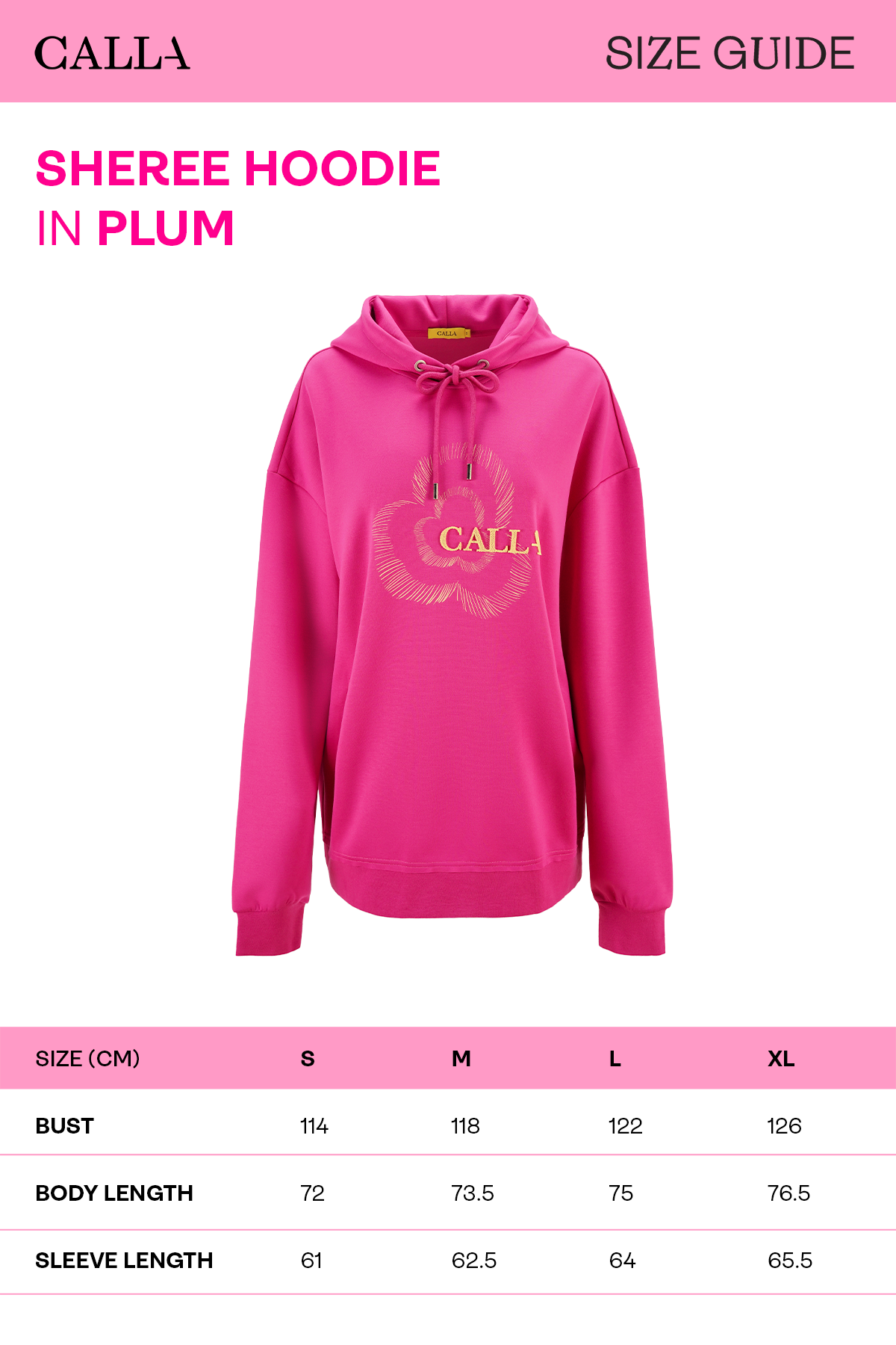 Sheree Hoodie - Plum