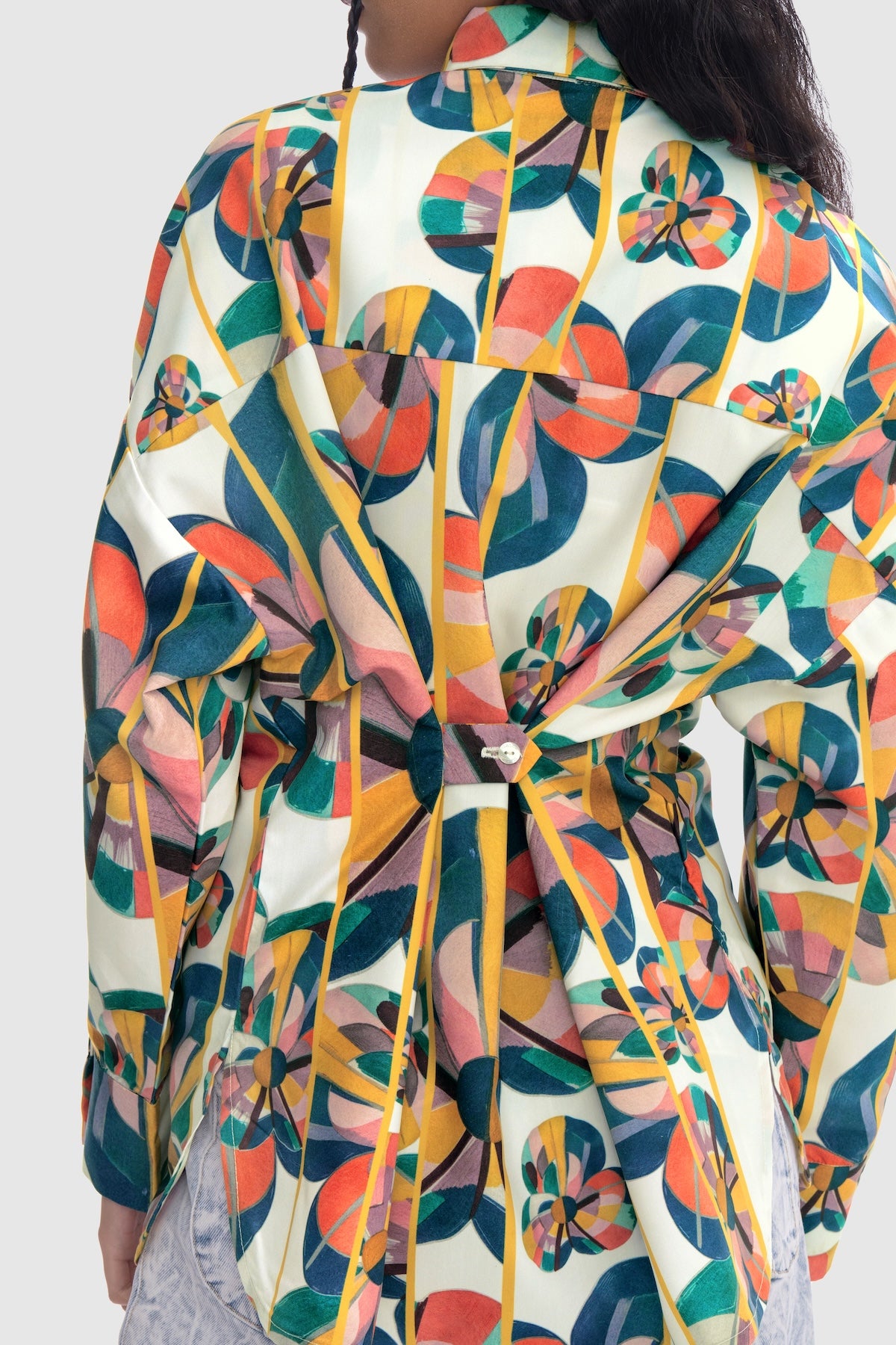 Solstice Back Button Shirt - Prism
