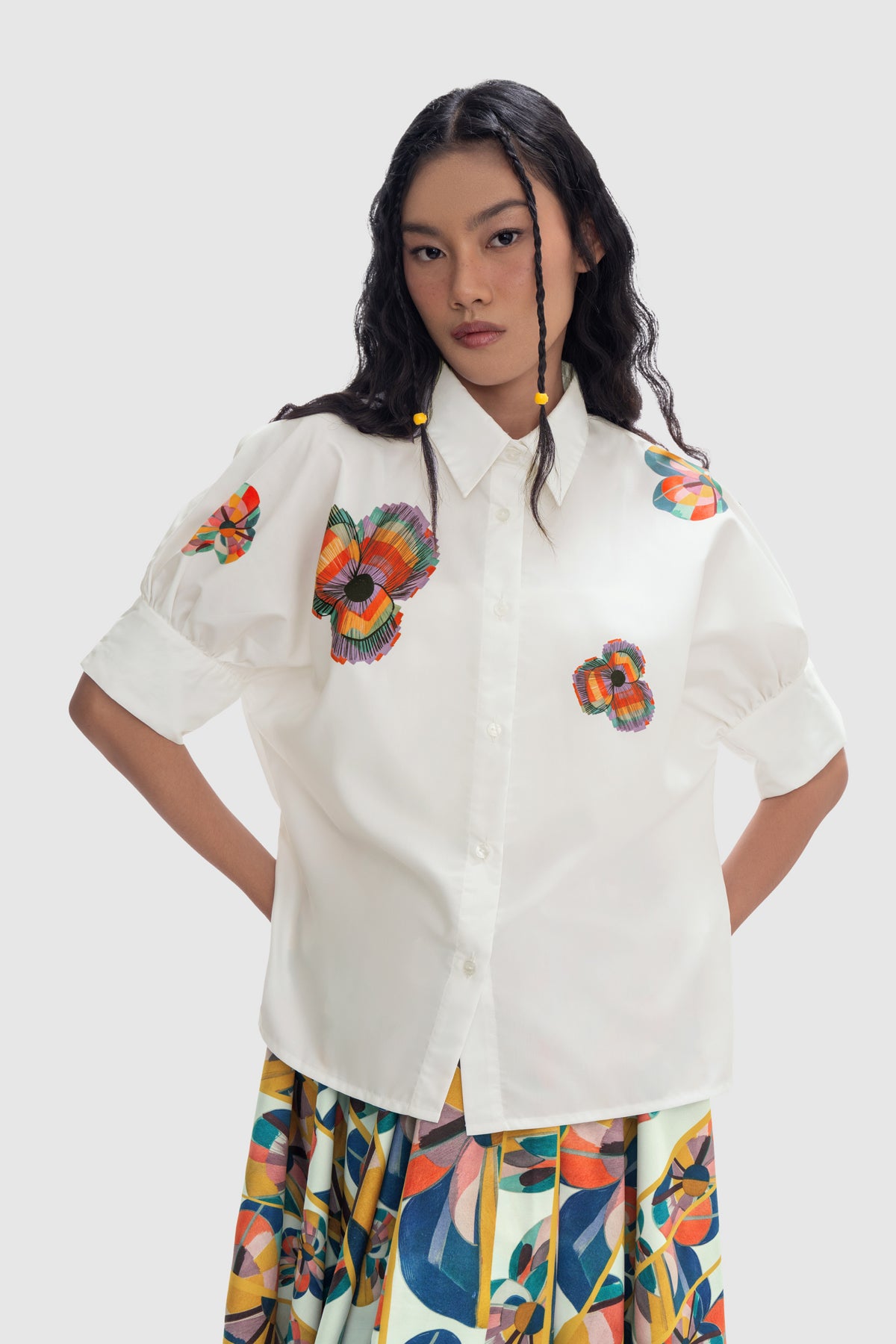 Solstice Drop Sleeve Shirt - Prism