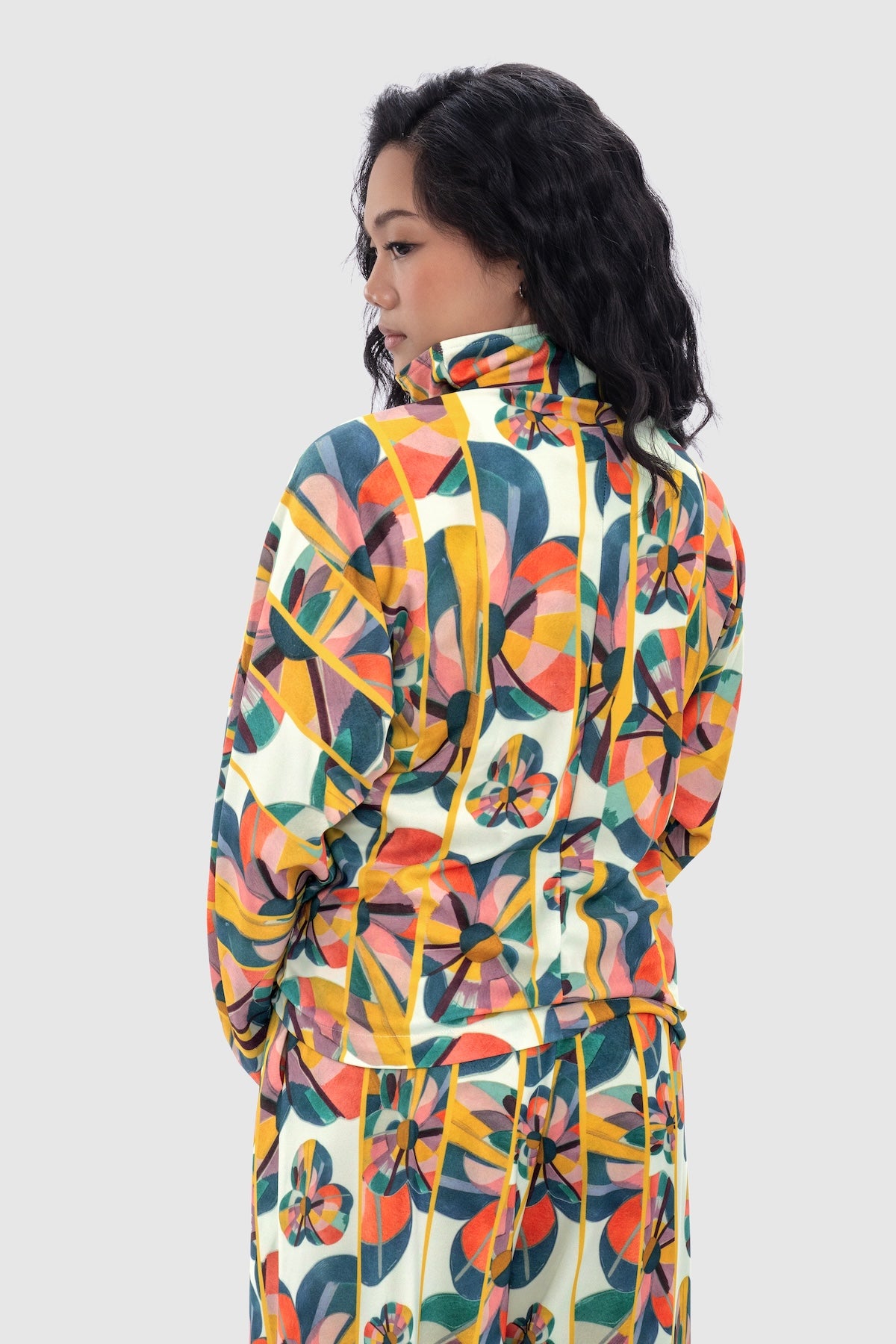 Solstice High Neck Jacket - Prism