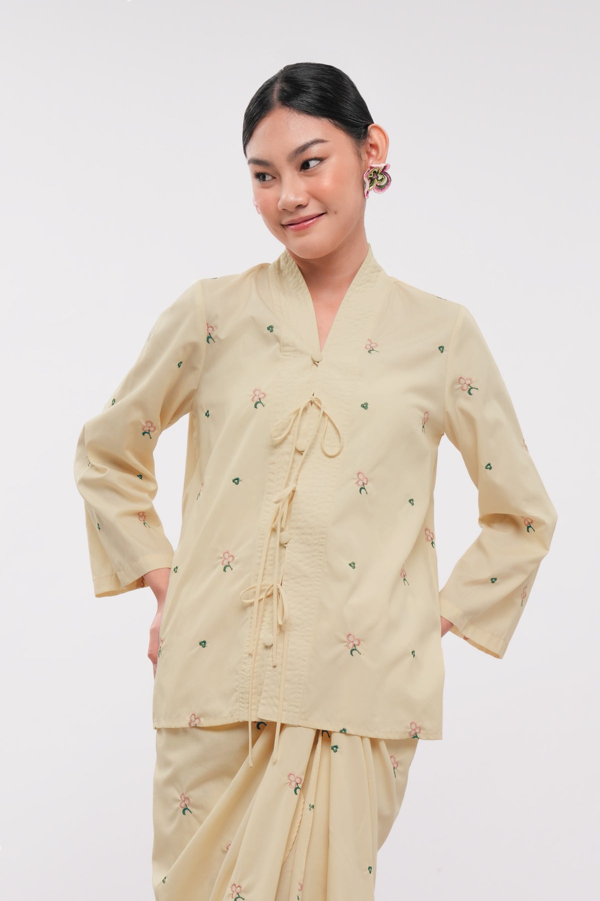 Vionne String Outer - Mist