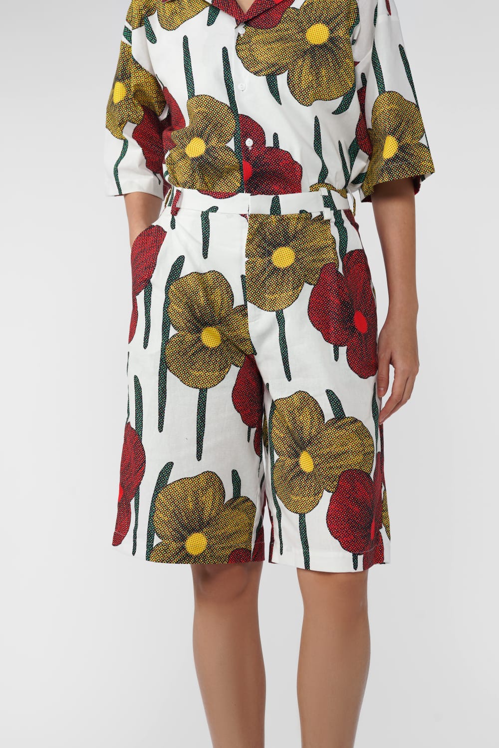 Cerise Short Pants - Tropical