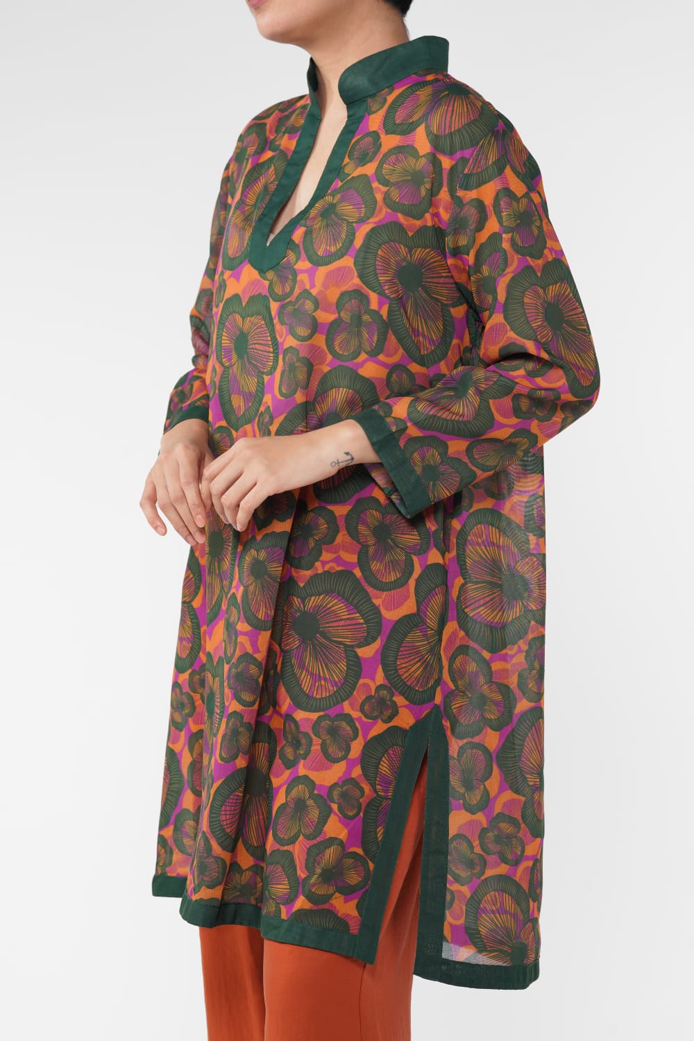 Claire Tunic Blouse - Sunset