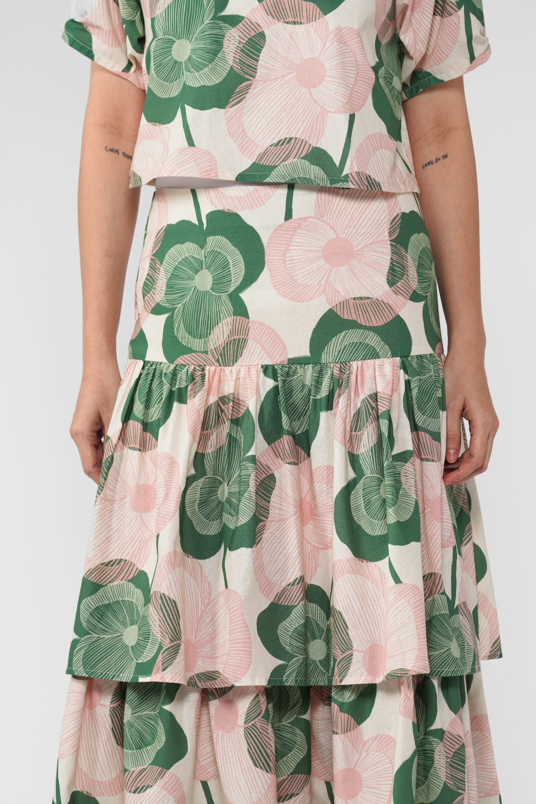 Clarisse Layered Skirt - Blossom