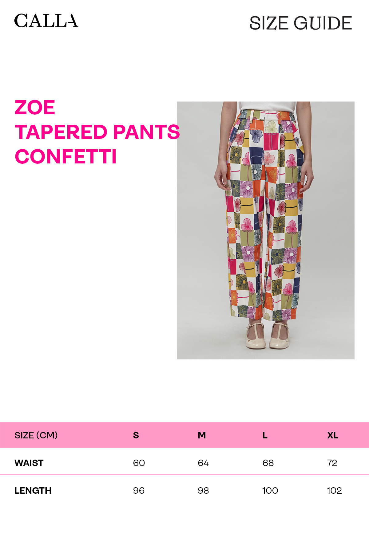 Zoe Tapered Pants - Confetti