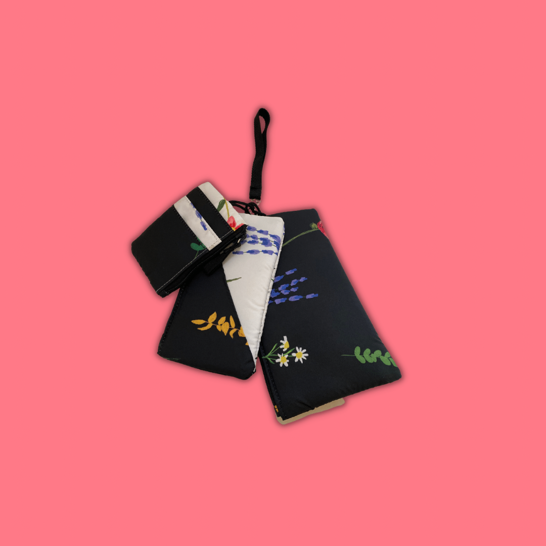 MIX LAVENDER TRIPLE POUCH