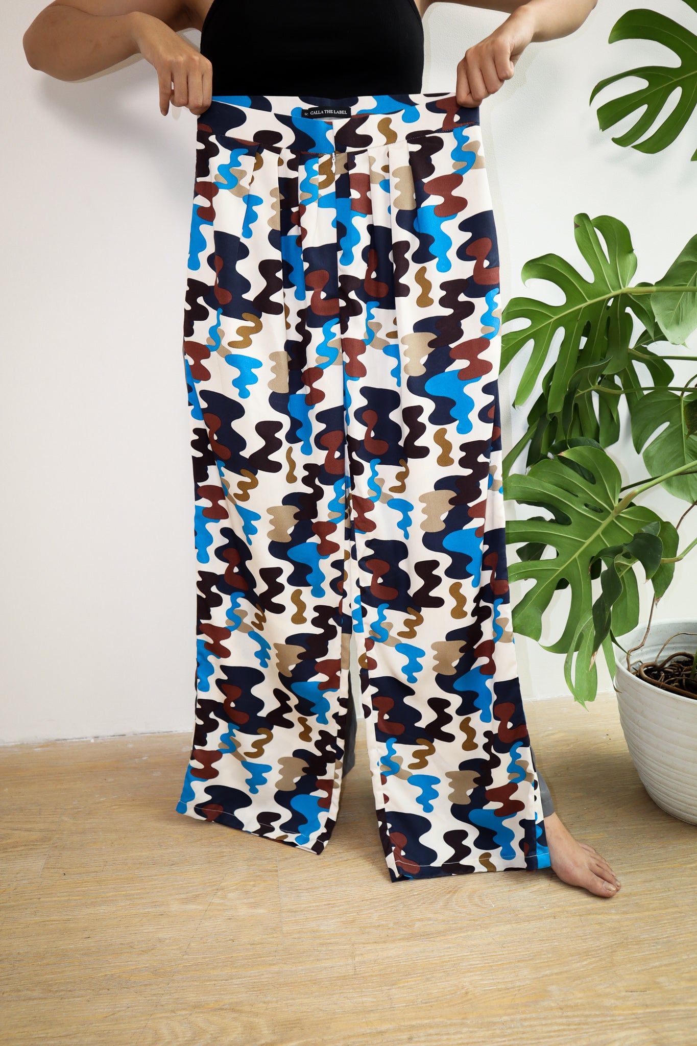 OCEAN PALAZZO PANTS
