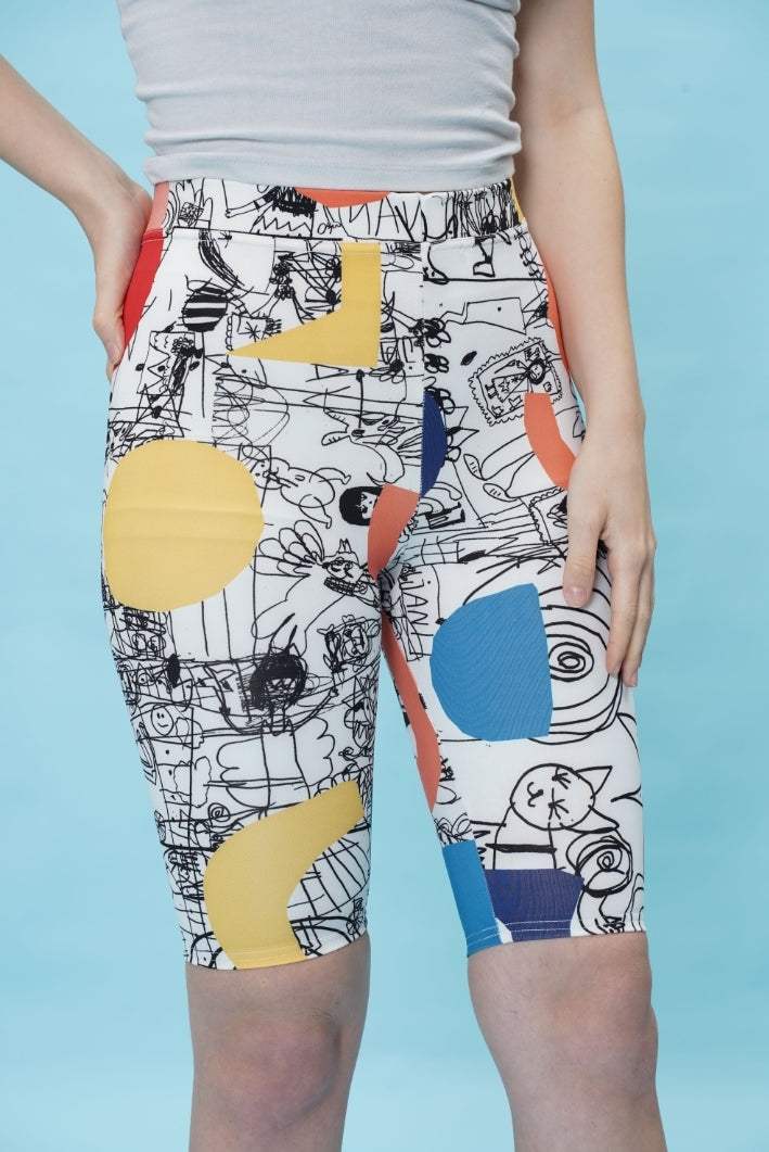 DOODLE MIDI LEGGING