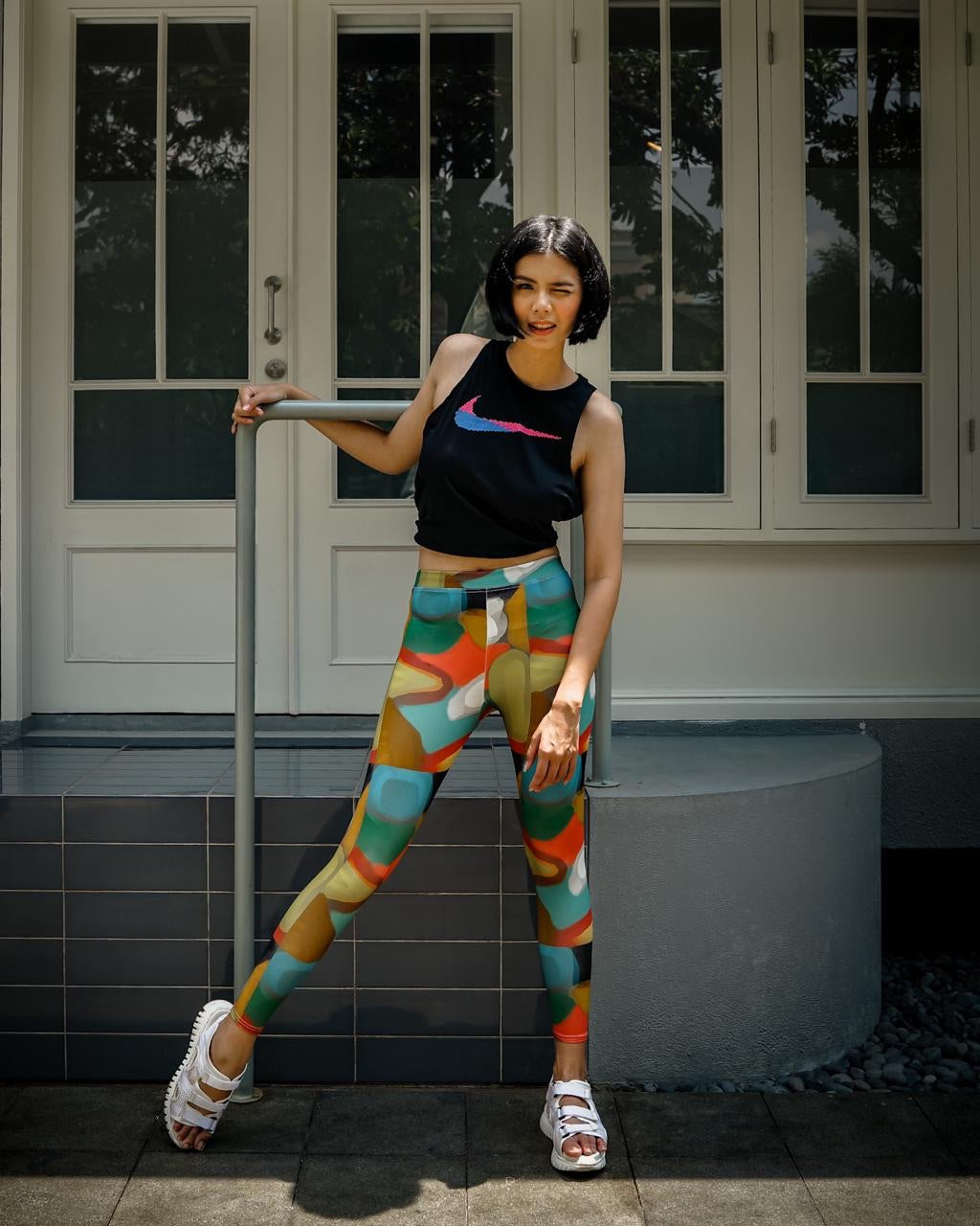 PAINTED LONG LEGGING