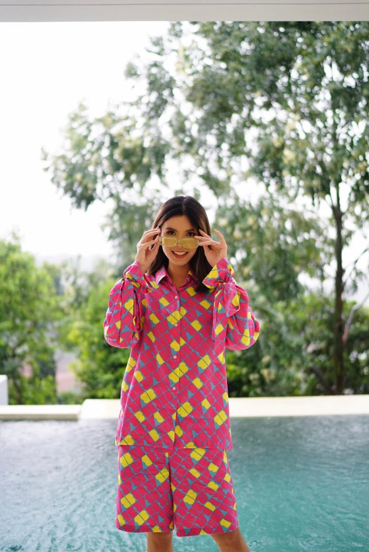 BARBIE FUCHSIA BERMUDA PANTS