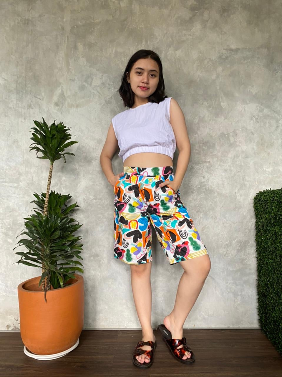 JERICO BERMUDA PANTS