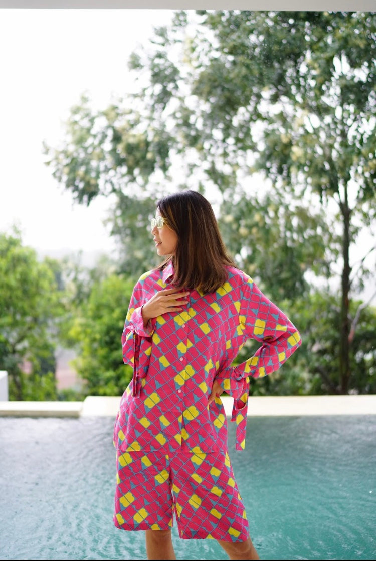 BARBIE FUCHSIA BERMUDA PANTS