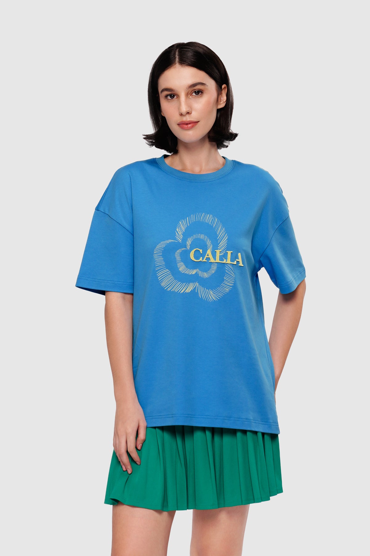 Alicia T-Shirt - Cobalt