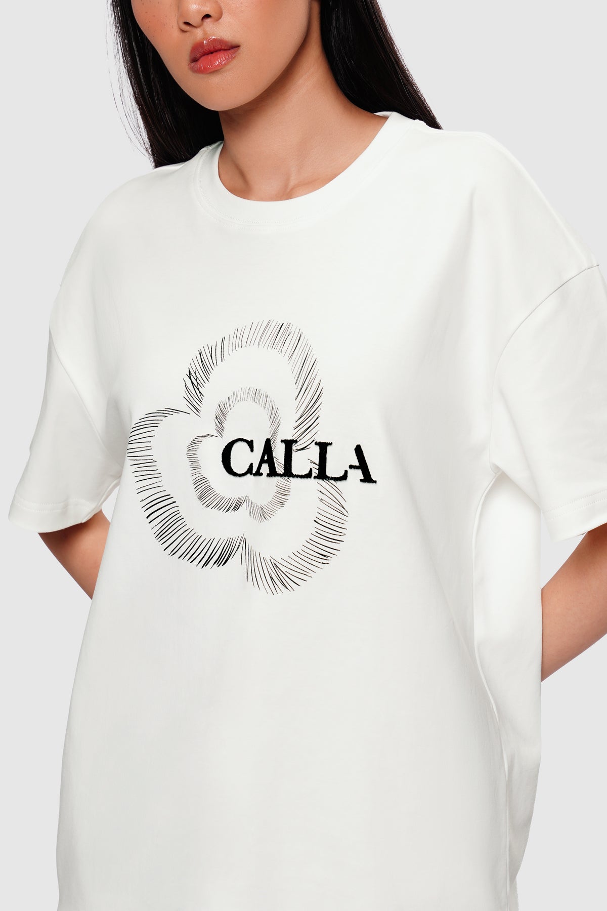 Alicia T-Shirt - Porcelain