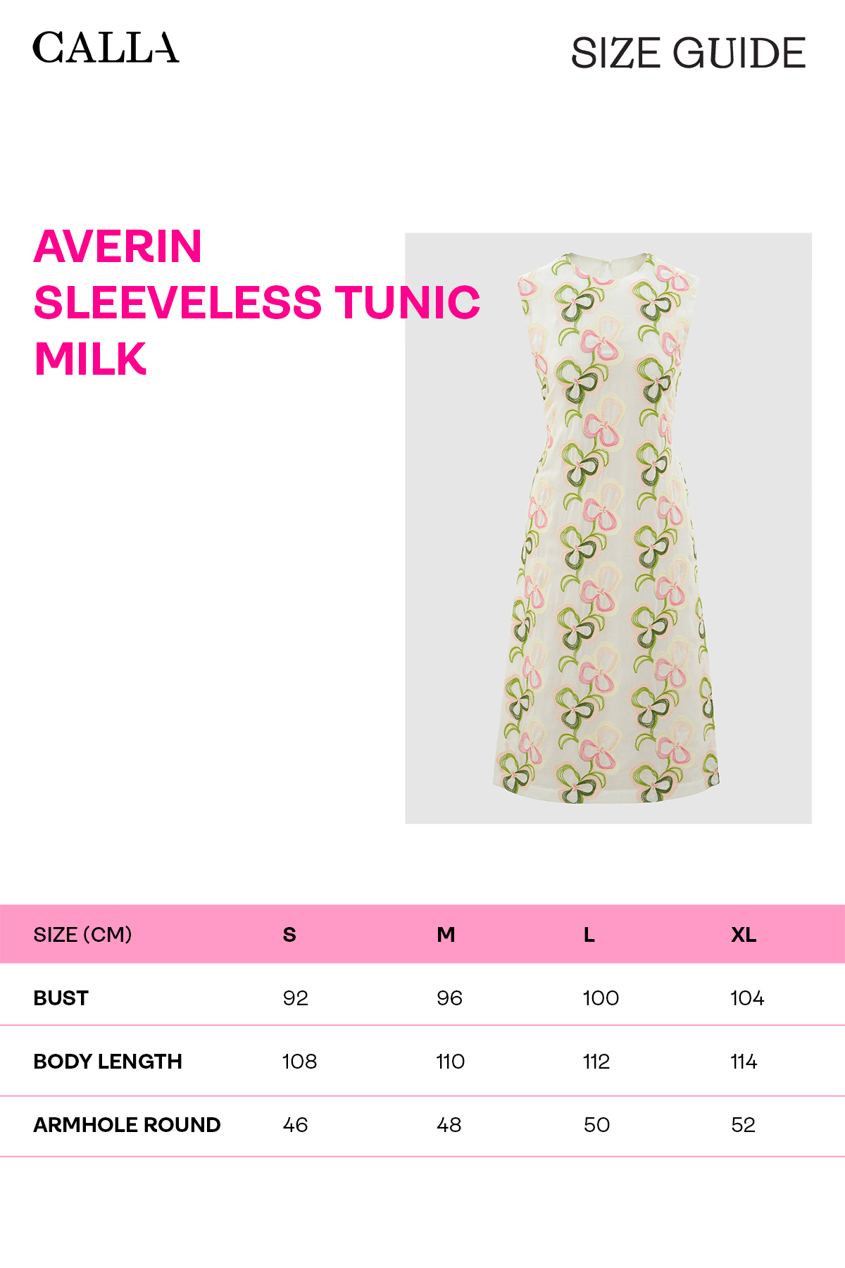 Averin Sleeveless Tunic - Milk