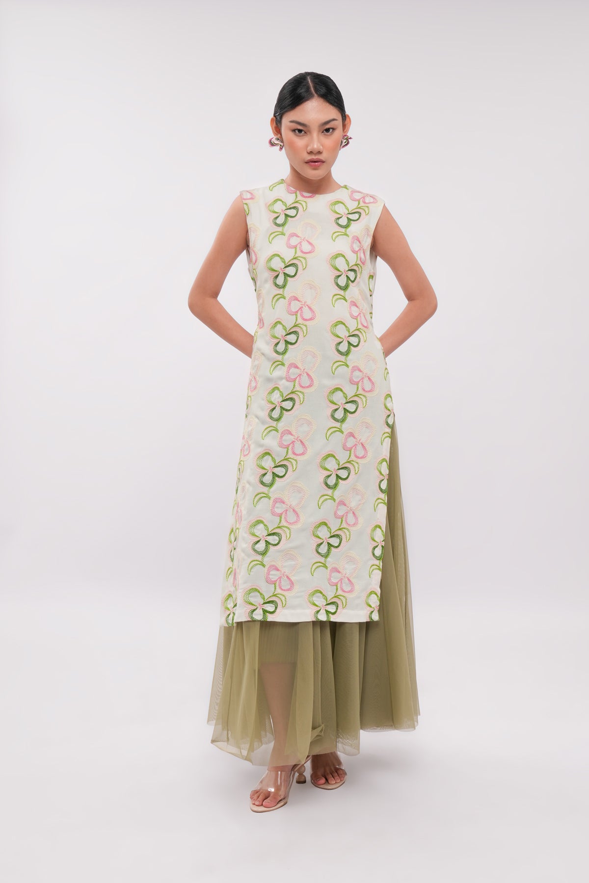 Averin Sleeveless Tunic - Milk