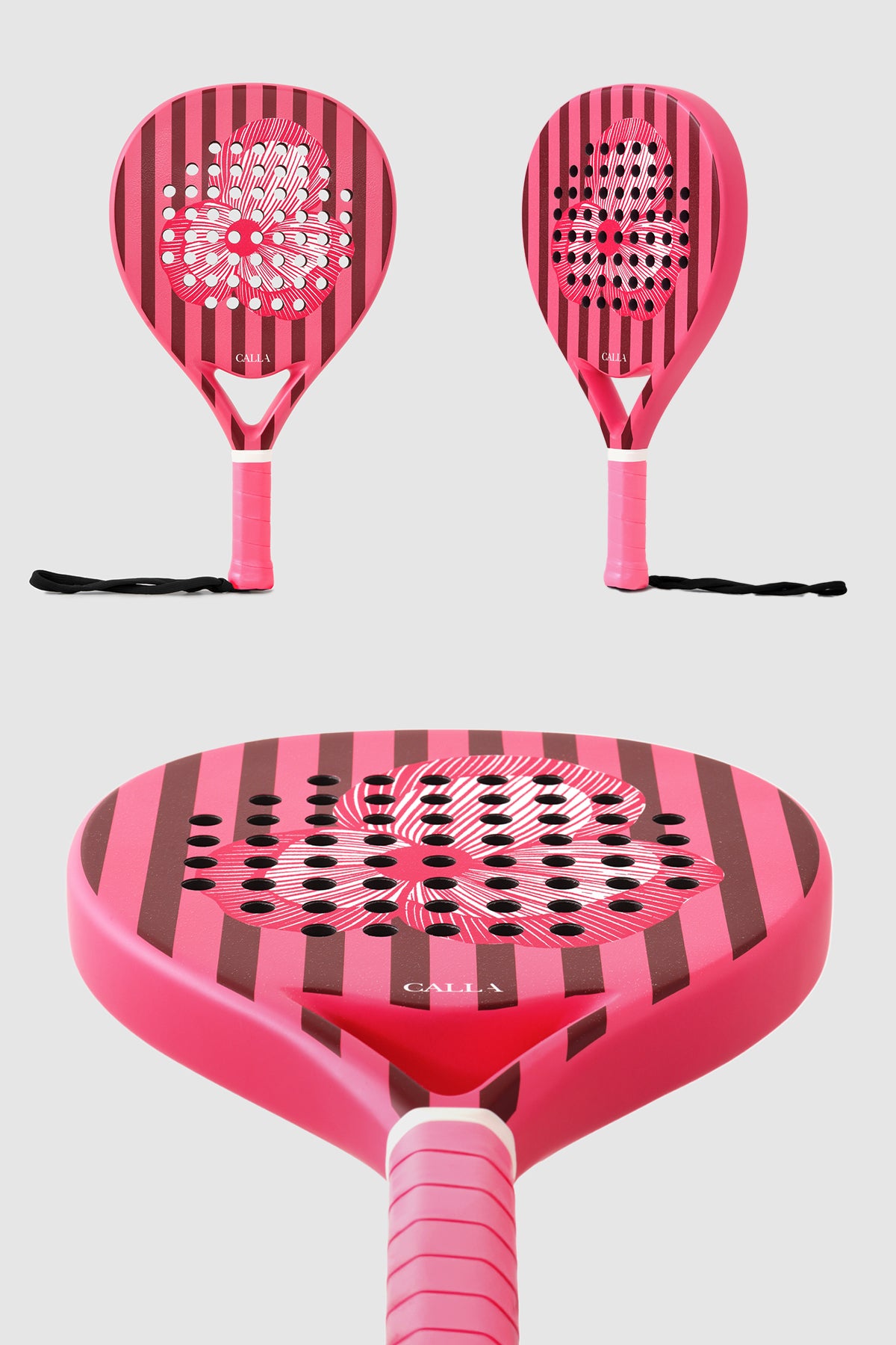 Blooming Pansy Padel Racket Package