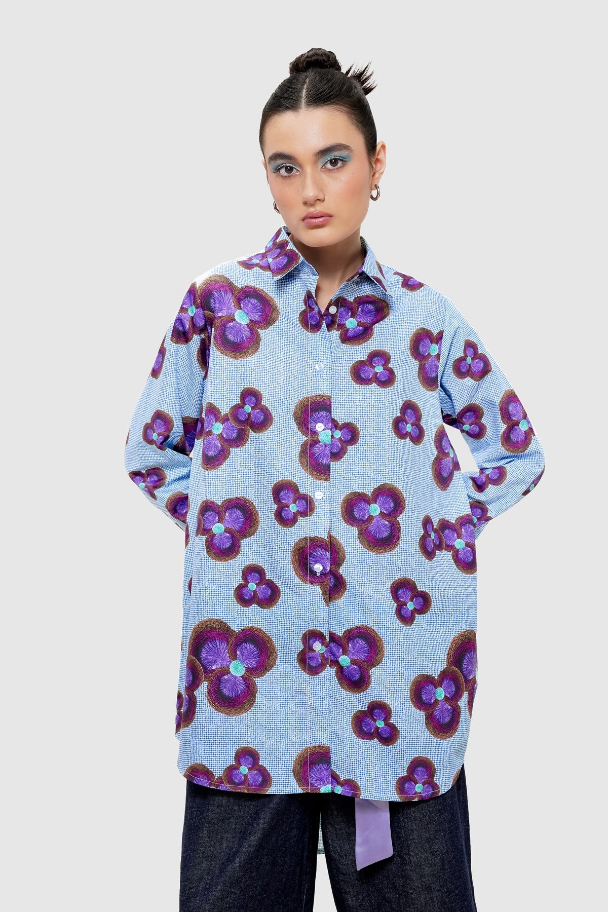 Celeste Long Shirt - Lucent